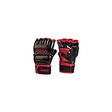 Par de guantes para el boxeo y las artes marciales de máxima comodidad y excelente durabilidad. Acolchado de espuma gruesa para la protección y la absorción de choque, peso ligero para la comodidad máxima, correa de muñeca robusta para sujetar los guantes con comodidad y seguridad máximas, la cubierta del dedo del atajo y la cubierta acolchada del nudillo.