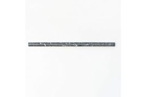 MOSANI Borde Bordüre Marmor Naturstein Nero schwarz anthrazit dunkelgrau Profil Pencil Antike Optik Wand Küche Boden - MOSPENC-43315