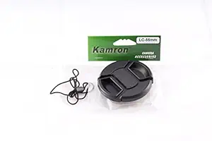 Kamron Lens Cap 55mm Black