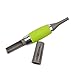 inkint Micro Touch Nose Ear Face Neck Eyebrow Sideburns Hair Bikini Line Trimmer Shaver Clipper With LED Light and Rubber Non-slip Grip
