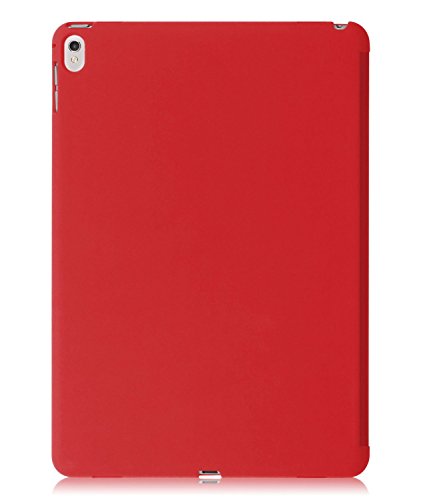 KHOMO iPad Pro 9.7 Zoll Hülle Case Rot Rotes Gehäuse mit doppelten Schutz ultra dünn und leicht, Smart Cover Schutzhülle fur das Neue Apple iPad Pro 9.7 – Dual Red - 7