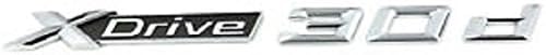 BMWGenuine Lettering X Drive 30D Badge Emblem Logo Fits E71 51147208555