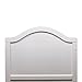 NEW BEAUTIFUL PINE WOOD WHITE TEDDY BABY COT BED / JUNIOR BED + QUALITY FIBRE MATTRESS 4'' - 10cm THICK