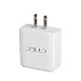Produktbild NBWS Reiseadapter Universal USB Ladegerät Stecker 20W 3-Port Ladegerät mit austauschbarem Adapter für iPhone iPad Android Samsung Handys, Tablets und Kindle,US