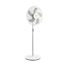 Produktbild Klarstein Flex Stream Ventilator Standventilator (3-fach höhenverstellbar, 8 Geschwindigkeitsstufen, zuschaltbare Oszillation, 8h Timer, WhisperFlow, robuster Standfuß, Fernbedienung) weiß