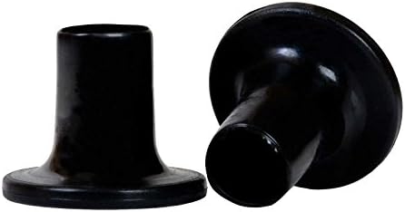Pretty Pink ToesClean Heel Black Heel Stoppers Medium 1.2 to 1.4cm.