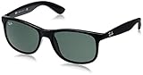 Protective case included Ray-Ban - Gafas de sol Wayfarer Andy RB4202, Black, Gr. 55
