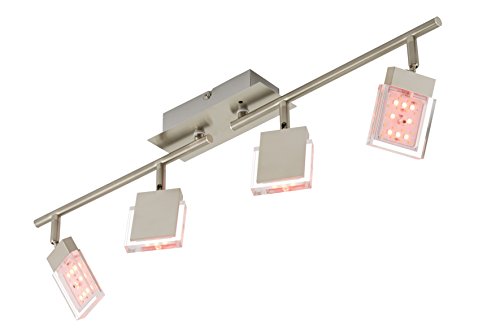 Briloner Leuchten 2530-042 LED Deckenstrahler, Farbsteuerung/Farbwechsel mit Fernbedienung, dimmbar, schwenkbar - 6