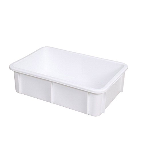 BAC RECTANGULAIRE EMPILABLE 25 Litres BLANC - GILAC