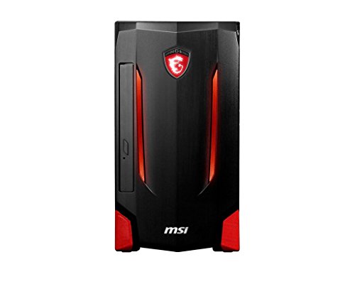 MSI Nightblade MI2 – 027 X ist 2.7 GHz i5 – 6400 Desktop schwarz, rot Desktop-PC (i5 – 6400, Desktop, HDD + SSD, Intel Core i5 – 6 x xx, DVD Super Multi, Schwarz, Rot)