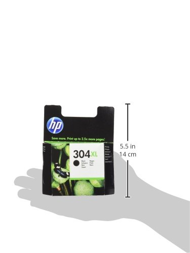 Hewlett Packard 304XL Black Original  Cartucho de t  ner adecuado para DJ3720  Negro