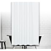 Zethome Jackline Banyo Duş Perdesi 0010 Beyaz Tek Kanat 1x120x200