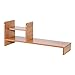 Produktbild Holz Monitor Stand, multifunktional Monitor Riser TV PC Laptop Computer Bildschirm Riser Schreibtisch Organizer mit Ablage 785 mm x 30 mm