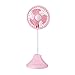Produktbild erthome LED-Licht-Clip auf Ventilator Mini flexibler Standplatz tragbare wiederaufladbare USB-Ventilatorlampe tragbare Haushaltsgeräte Kleingeräte (Rosa)