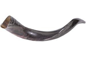 SHOFAROT ISRAEL Schofar Jerusalem Shofar Kosher Yemenite Horn Polished Natural Chofar Showfar Jewish Blow Trumpet Gift Elul instrument koscher Hupe