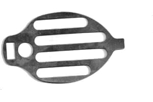 DACHRINNEN & ZUBEHÖR TITANZINK Sieb Titanzink für Regenrohrklappen der Größen 76, 80, 87 und 100 mm (wählbar) (100 mm)