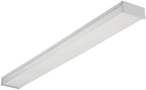 Lithonia Lighting3348 Lighting Two-Light Fluorescent Ceiling Fixture, White