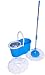 A TO Z SALES Magic Spin Mop 360Â° Rotating Pole & Bucket "No Foot Pedal" with 2 Microfiber Heads and stainless steel dryer (Random color) RS.699.00