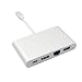 Produktbild Typ-C-HDMI-4K-Gigabit-Ethernet-RJ45-Port USB 3.0-Adapter-Konverter HUB