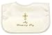 My Christening Day Ivory Bib For Boys And Girls