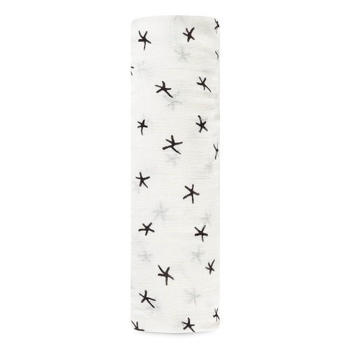 aden + anais Swaddle (seidig weich Midnight Sterne)