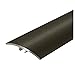 Produktbild Alu Übergangsprofil Firm | T Form | Abdeckleiste mit unsichtbarer Befestigung zum Schrauben | Breite 40 mm | eloxiert Bronze | 100 cm