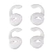 Produktbild FOONEE Silikon-Ohrbügel (2 Paar) für Bluetooth In-Ear Headset Apple iPhone Airpods langlebig, perfekt kompatibel Rose