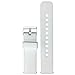 Produktbild Replacement Silicone Bands for Pebble 2 Heart Rate Smartwatch (White)