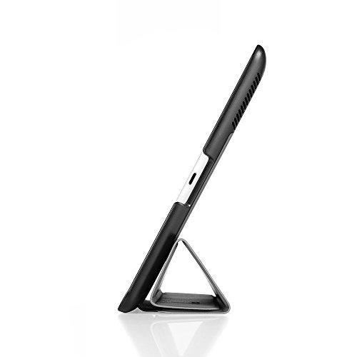 EasyAcc GOLD iPad 4 Hülle Schutzhülle Etui Tasche für Apple iPad 2/3/4 Smart Case Cover mit eingebautem Magnet für Einschlaf/Aufwach – Grau - 5