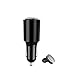 Produktbild H.eternal Kopfhörer Auto-Ladegerät 2in1 Bluetooth In-Ear-Bluetooth-Ohrhörer Kabellos Sportkopfhörer Noise Cancelling Stereo Kopfhörer Mini Games Headset mit USB-Kfz-Ladegerät (Schwarz)