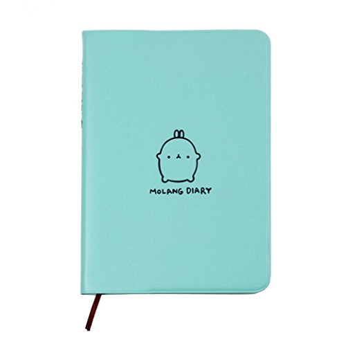 Ularmo Molang Tagebuch Weekly Planner Agenda Notebook, Blau