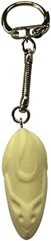 White Chocolate Style Mouse Sweet Shop Keyring