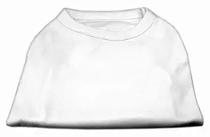 Mirage Pet Products 10-Inch Plain Shirts, Small, White