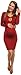 Happy Mama Women's Pregnancy Maternity Keyhole Bodycon Long Sleeve Dress 267p
