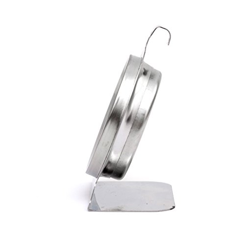 Backofen / Ofen Thermometer . Temperaturanzeige für Niedergartemperatur und Backen . Edelstahl / Analog / Bimetall . Modell Lantelme Racing - 3