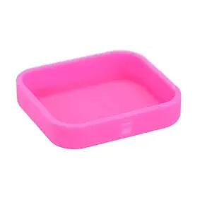 Brain Freezer J Soft Silicon Protective Lens Cap Cover Protector Accessories for GoPro Hero 5 Sports Action Camera Exotic (Pink)