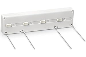 GSC EVOLUTION Tendedero 4 cuerdas extensibles para fijar en pared GSC 402020005