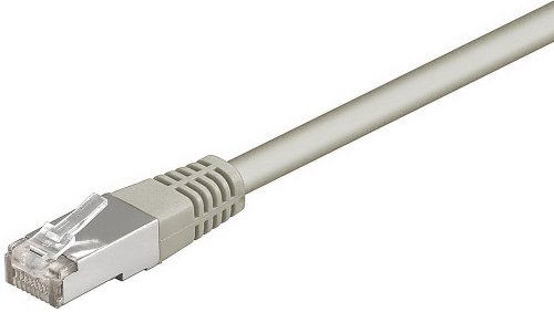 Preisvergleich Produktbild CAT 5e Netzwerkkabel, 20m, grau, SFTP Patchkabel, 2x RJ45 Stecker