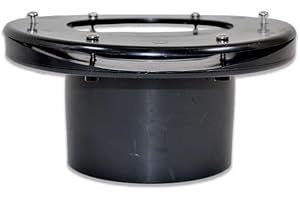 eco-filtration 110MM/4 FLANGED TANK CONNECTOR KOI FISH POND PUMP FILTER TANK PIPE FITTING