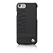 Produktbild BMW BMHCP7LLLSB Signature Hart Echtleder Schutzhülle für Apple iPhone 7 Plus, Logo-Aufdruck schwarz/Einfarbig