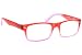 Produktbild Moderne trendige Lesebrille +2,0 Diop. Flexbügel Lesehilfe unisex rot-lila Sehhilfe