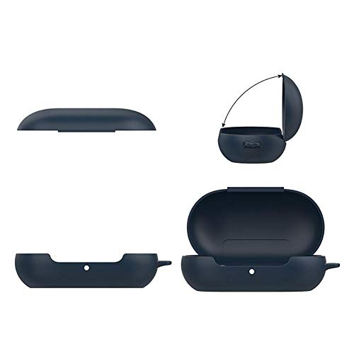 Preisvergleich Produktbild Kopfhörer Kunststoffgehäuse, Schutzhülle Aufbewahrungskoffer Schlüsselanhänger Beutel Vollschutz Silikon Ultra Lightweight Waterproof Headset Tragetasche für Samsung Galaxy Buds