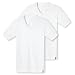 Produktbild Schiesser 95/5 T-Shirt Kurzarm V-Ausschnitt - 205429-2er Spar-Pack (7 (XL), 2 X Weiß)