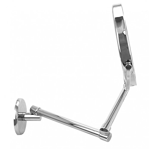 Frasco 96950832 96950832 Wandspiegel, 19 cm, 3-fach, 2-armig, Chrom - 2