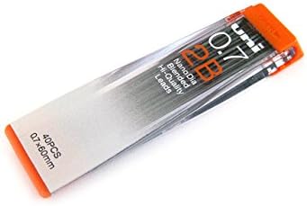 Uni-ball Nano Dia Refill Leads 0.7mm 2b 1 Tube of 40 (Fourty) Leads
