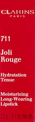 Clarins Lippenstift Joli Rouge 711, 1er Pack (1 x 3,5 g) - 3