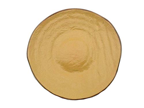 NovitÀ Home Set Piatto Piano 4 pezzi colore Giallo