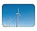 Produktbild Cupsbags Doormat Green Renewable Energy Concept Wind Generator turbines in Sky