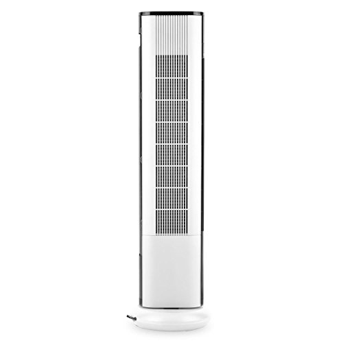 Klarstein • Skyscraper 3G • Standventilator • Turmventilator • Säulenventilator • mit Fernbedienung • leise • Abschalt-Timer • 3 Geschwindigkeiten • zuschaltbare Oszillation • Staubfilter • Touch-Bedienpanel • 50 Watt Leistung • Turmdesign • weiß - 3