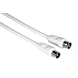 tv kopfhörer 5m kabel Koax-Kupplung auf Koax-Stecker